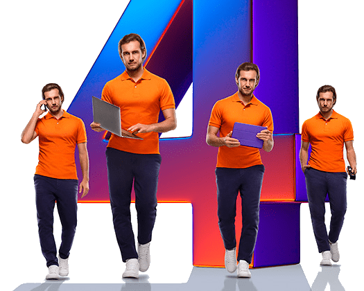 Великолепная четверка Ростелеком в село Ваньки (Пермский край)